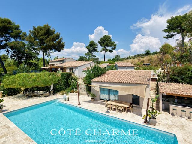 Maison avec piscine et jardin