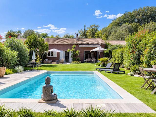 Maison avec piscine et jardin