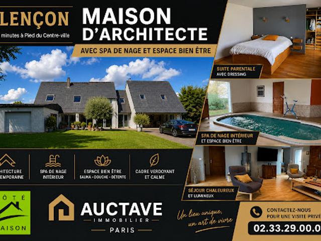 Maison avec piscine et jardin
