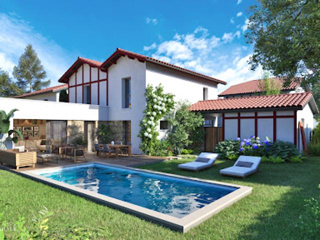 Maison avec piscine et jardin