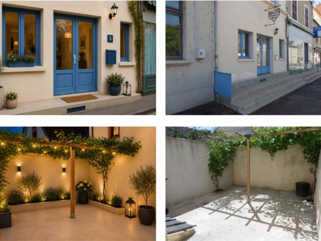 Maison avec piscine et terrasse à louer à Villefranche d'Allier