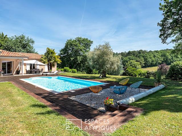 Maison avec piscine et terrasse