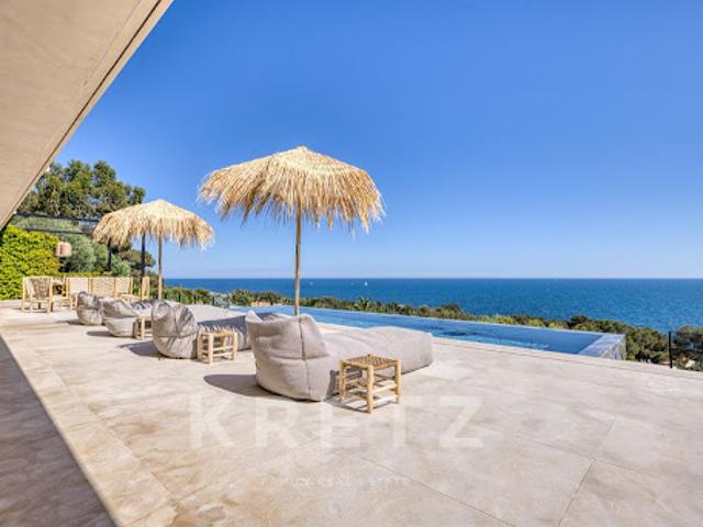 Maison avec piscine en bord de mer