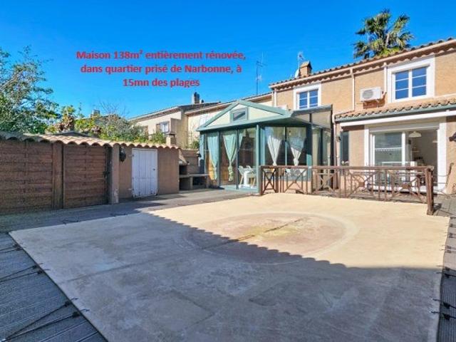 Maison avec piscine 138m² Narbonne