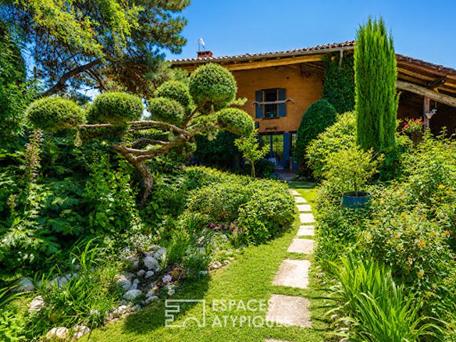 Maison avec piscine et jardin
