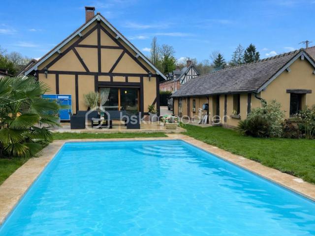 Maison avec rivière, piscine et cadre idyllique – Un véritable air de vacances toute l’année