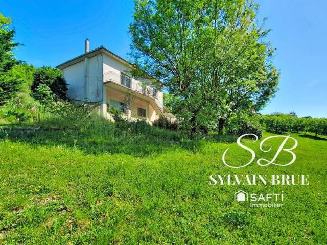 Maison avec sous sol, hangar et potentiel évolutif