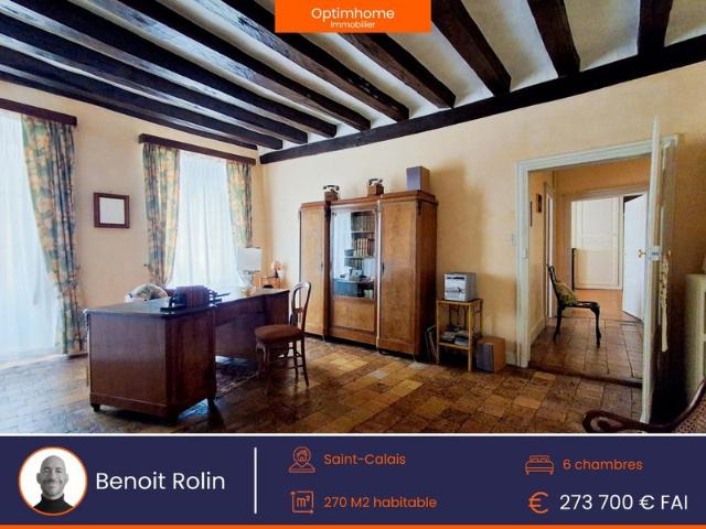 Maison bourgeoise du XIXe siècle au cœur de Saint Calais