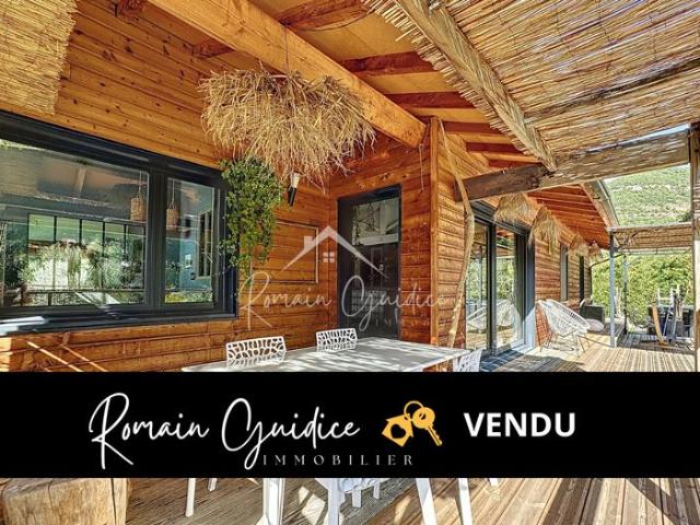 MAISON BOIS BASSE CONSOMMATION TYPE 5 DE 115 M2 SUR SON TERR
