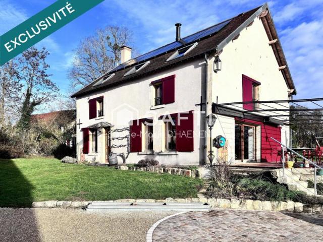 Maison bioclimatique, piscine et grange aménageable