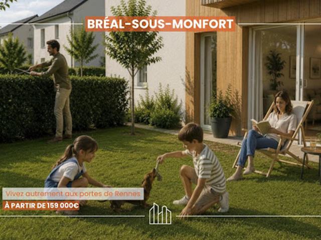 Maison Bréal sous Montfort 4 pièces RÉSIDENCE JADE PROX COMMERCES