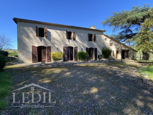 Maison gasconne 5 chambres 5 hectares