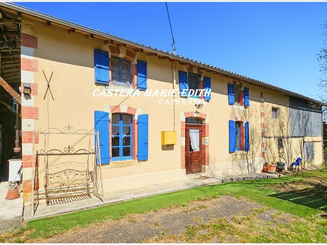 Maison gasconne en pierre 144 M²habitables 5 pièces + de 3Hectares Proche de VIC FEZENSAC GERS