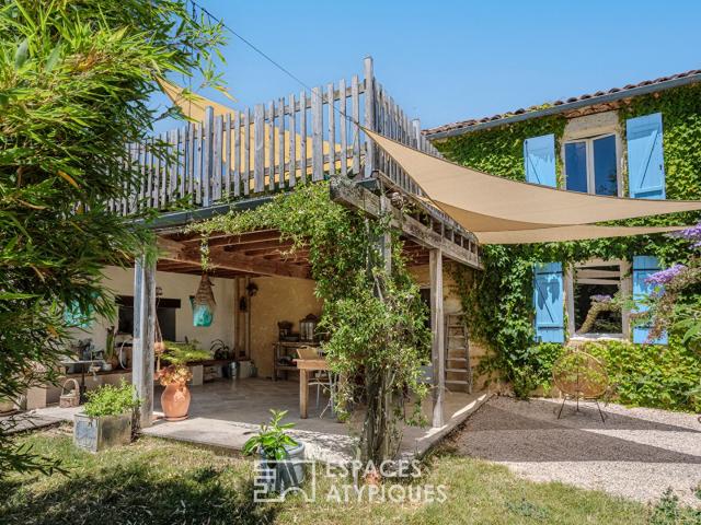Maison gersoise de caractère avec gîtes et piscines 420m² Vic Fezensac