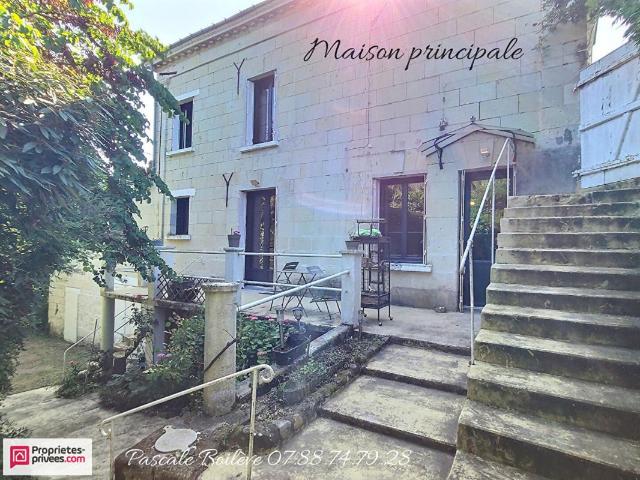 Maison + gîte en bord de Loire Varennes sur Loire 49730