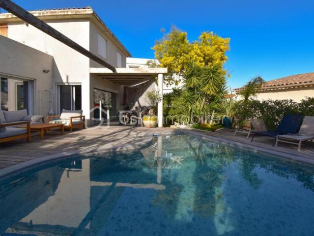Maison d’architecte avec piscine et studio indépendant, proche Vieux Port