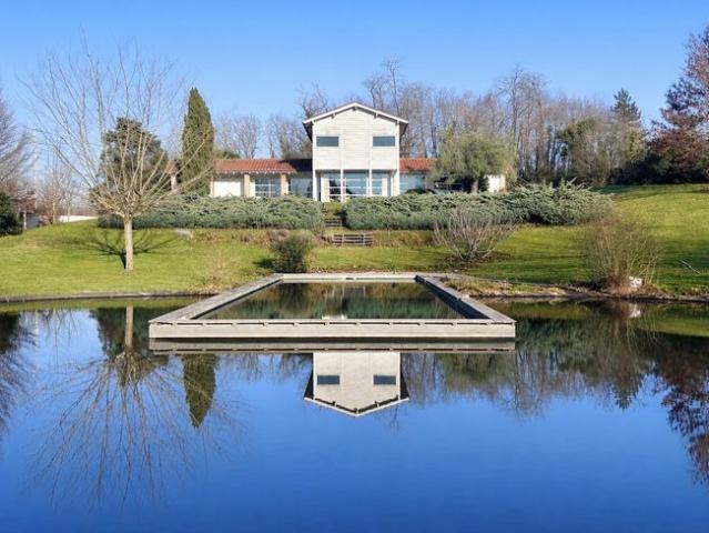 Maison d’architecte d’exception – Vue rivière du Lot – Ville. 170m² Villeneuve sur Lot