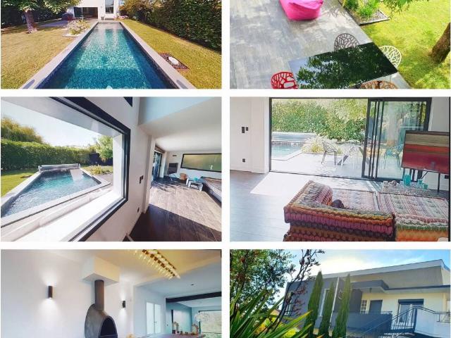 Maison d’Architecte 210m2 5 chambres,Piscine,Studio indépendant