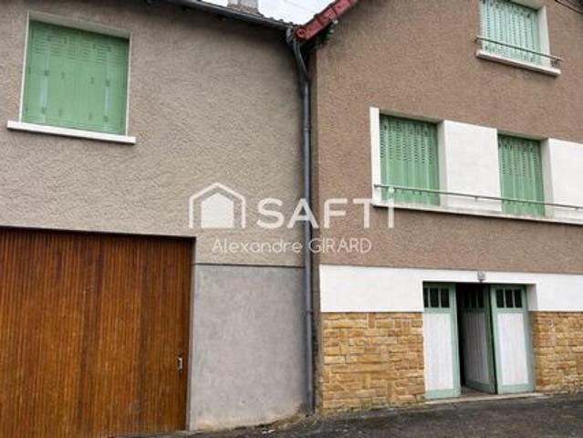 Maison 4 chambres, grands garages