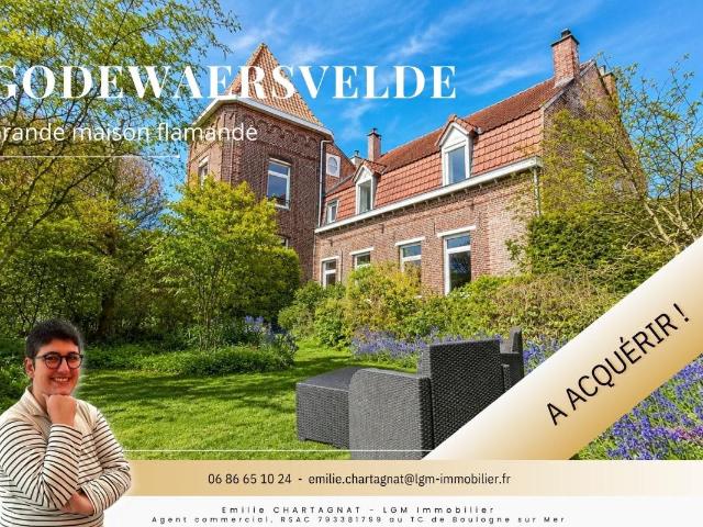 Maison d’exception à Godewaersvelde – 256 m² habitables + dé. 256m² Godewaersvelde