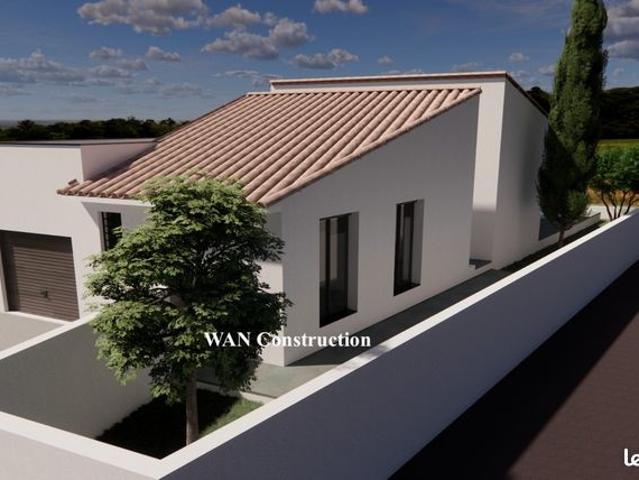 Maison d'architecte 106 m² – 3 Ch – Piscine – Montady