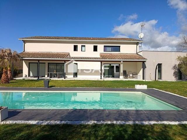 MAISON D'ARCHITECTE 290 M² – PISCINE – TERRASSE COUVERTE 50 M² – PARCELLE 2 270 M²