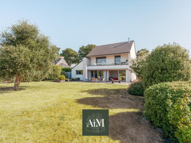 Maison d'architecte contemporaine dans un environnement privilégié proche de Vannes
