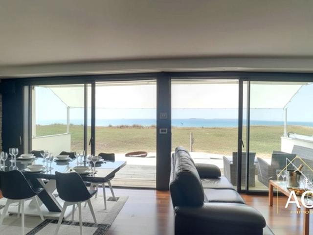 Maison d'architecte climatisée avec accès direct à la plage