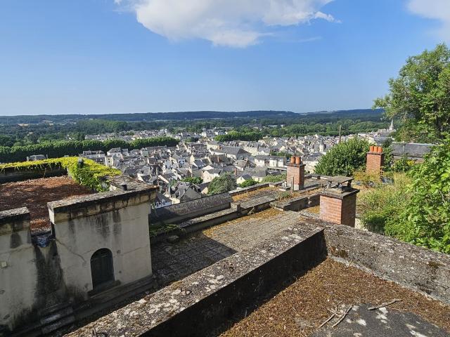 Maison d'architecte avec vue panoramique sur Chinon