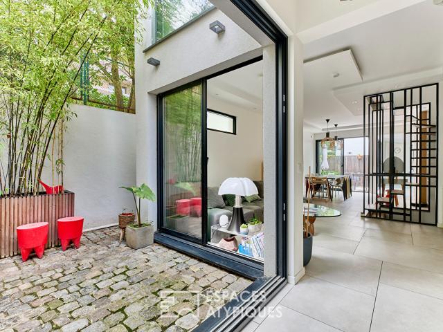 Maison d'Architecte avec double terrasse