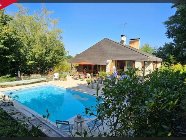 Maison d'architecte avec piscine