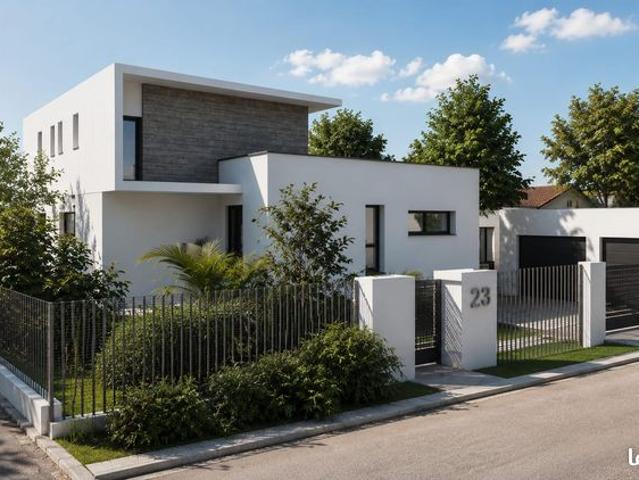Maison d'architecte neuve – 184 m² – Piscine – 5 chambres – Portet sur Garonne