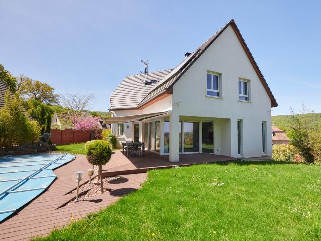 Maison d'architecte sur les hauteurs de Saverne