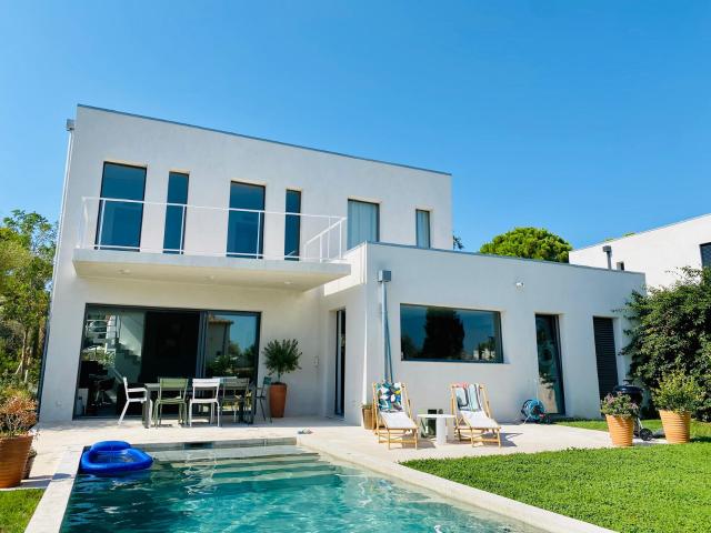 Maison d'architecte + piscine