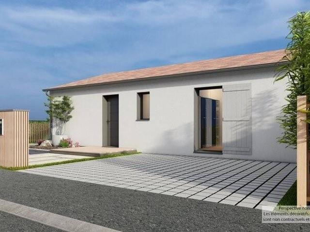 Maison de 3 pièces Terrain de 415m²