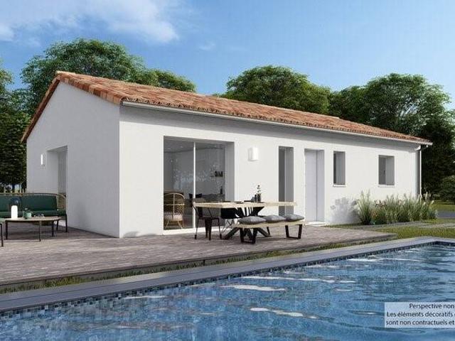 Maison de 3 pièces Terrain de 680m²