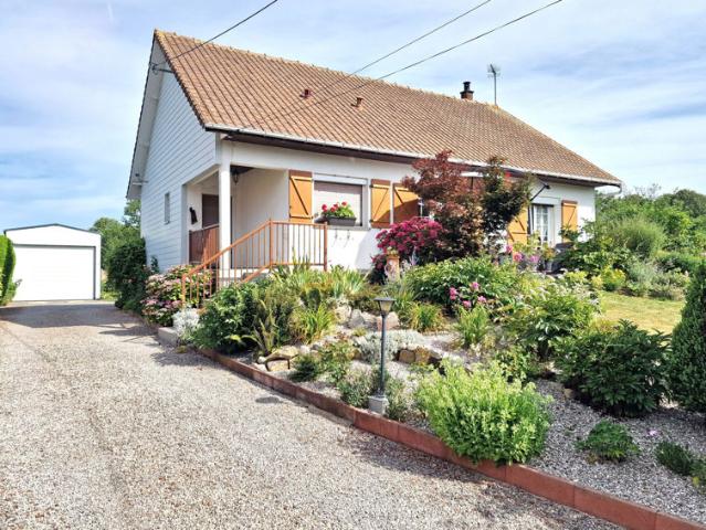 Maison de 109 m2, 6 pièces avec sous sol et garage/atelier