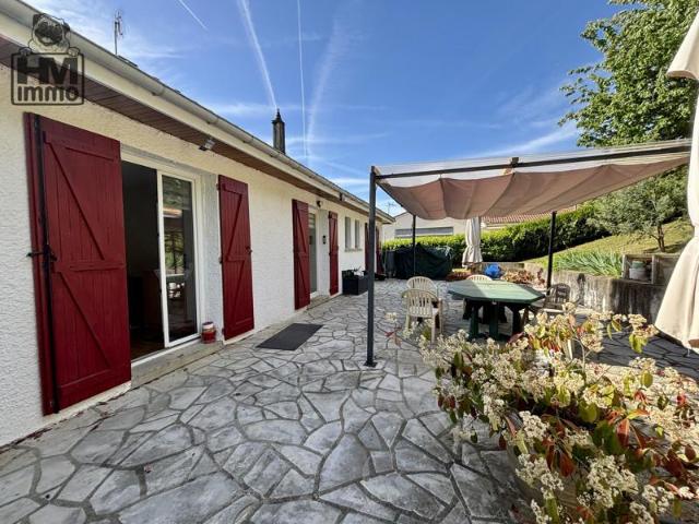 Maison de 101 m2 sur sous sol, beau jardin