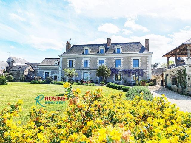 Maison de 11 pièces de luxe en vente à Saint Melaine sur Aubance, France