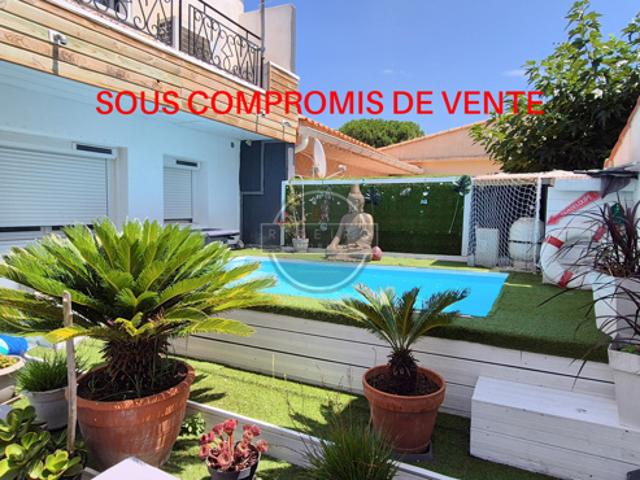 Maison de 124 M2 avec piscine privative à vendre au Grau d'A