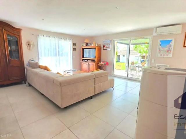 Maison de 125m² sur 884m² de parcelle