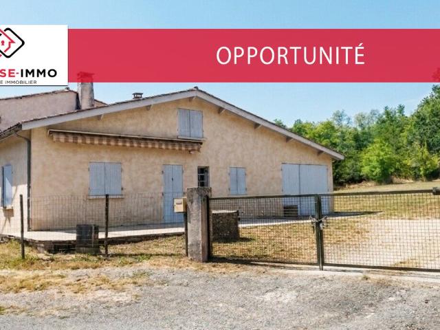 Maison de 140 m² sur 4 hectares
