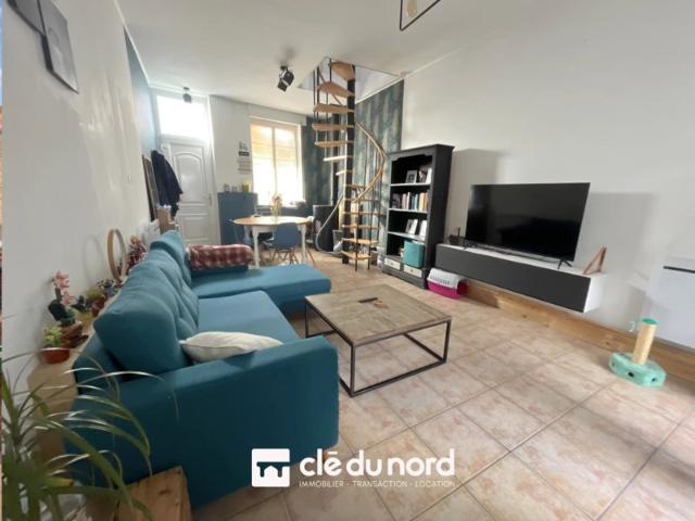 Maison de 38m2 1 chambre cour