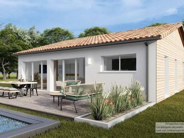 Maison de 4 pièces Terrain de 335m²