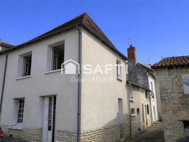 Maison de 57 m² – Centre de Thuré 86540