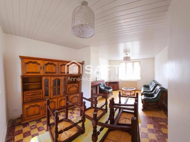 Maison de 5 pièces avec 3ch, jardin + dépendances, proche commodités et axes routiers