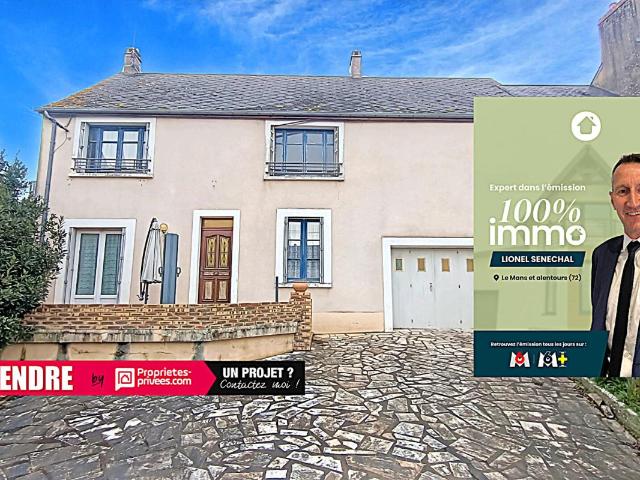 Maison de 5 pièces de 115 m2 sur une parcelle de plus de 500 m2