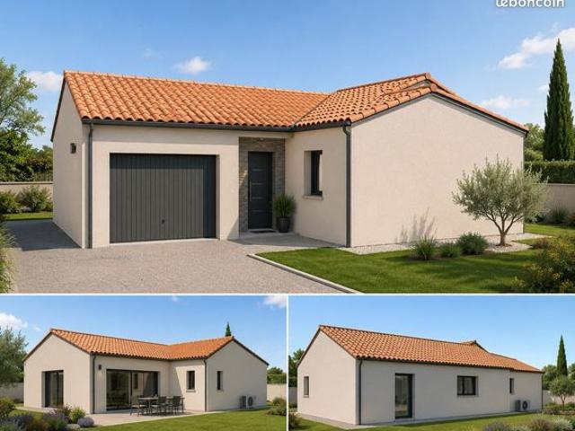 Maison de 68 m² à construire avec terrain à CHASSENEUIL DU POITOU