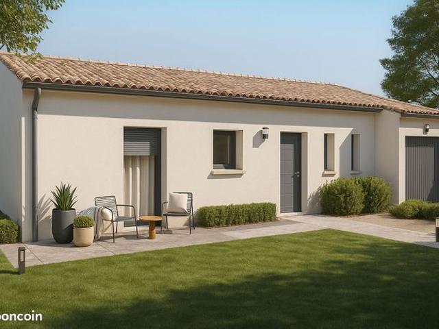 Maison de 80.57 m² sur un terrain de 530 m² à BUXEROLLES en VIENNE 86