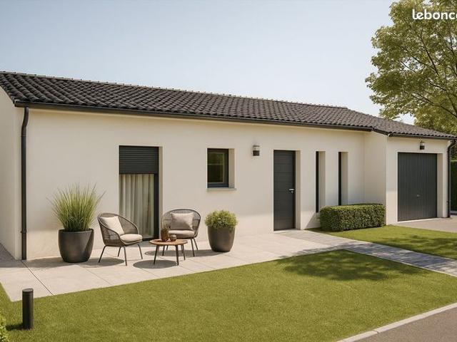 Maison de 80 m² sur un terrain de 1057 m² à MELLE en DEUX SEVRES 79
